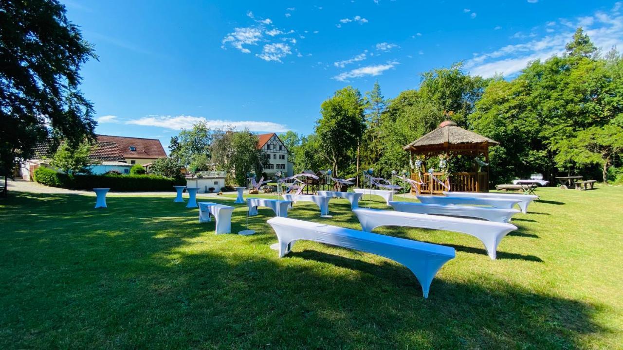 Waldgasthaus Stiefelburg Nauendorf  Exterior foto