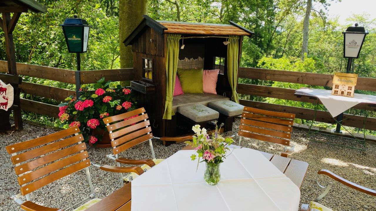Waldgasthaus Stiefelburg Nauendorf  Exterior foto