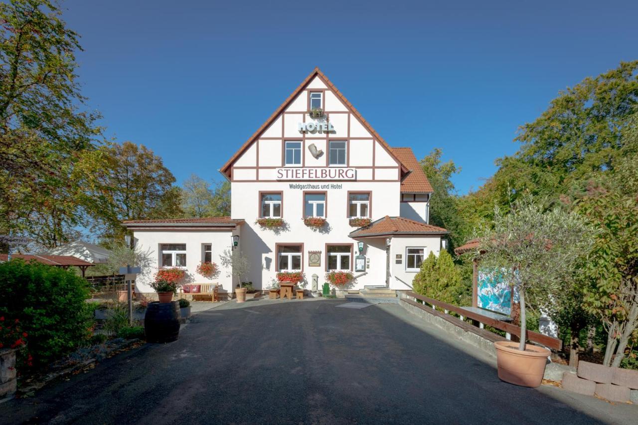 Waldgasthaus Stiefelburg Nauendorf  Exterior foto